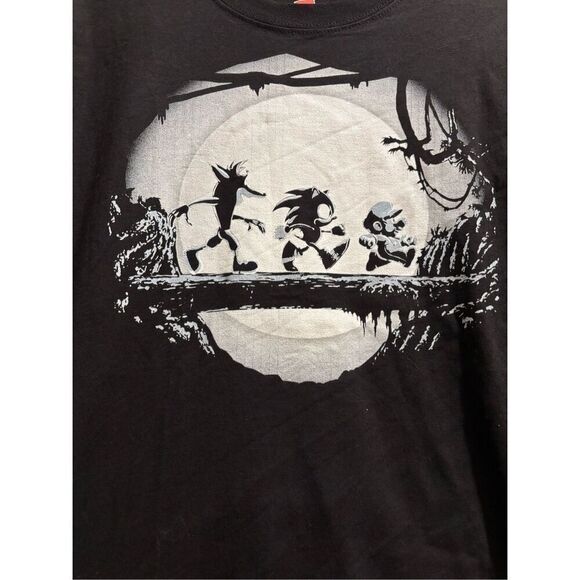 Fox x Sonic x Mario T-shirt size Small - Picture 2 of 2
